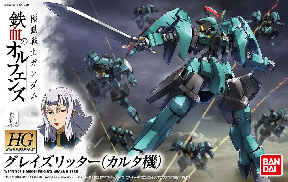 Maquette hg graze ritter carta custom 1/144